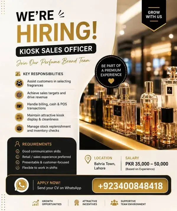 Kiosk Sales Officer