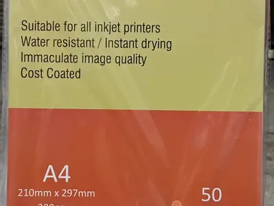 All laminating pouch and photo paper - photo 3