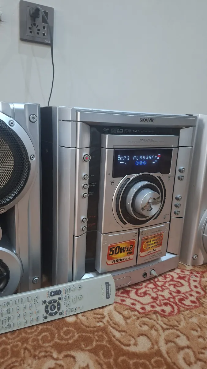 Sony MHC-GNZ5D Original Home Audio System | Complete Set