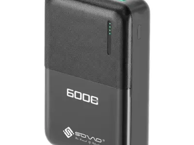 100% Original 6000MAH Mini Power Bank 2.4A Super Fast Power Bank - photo 2