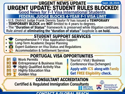 F1 Student Visa & Immigration Consultancy Services by ICS Global
