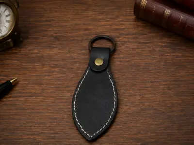 Premium Handmade Leather Keychain-HAU Traders - photo 7