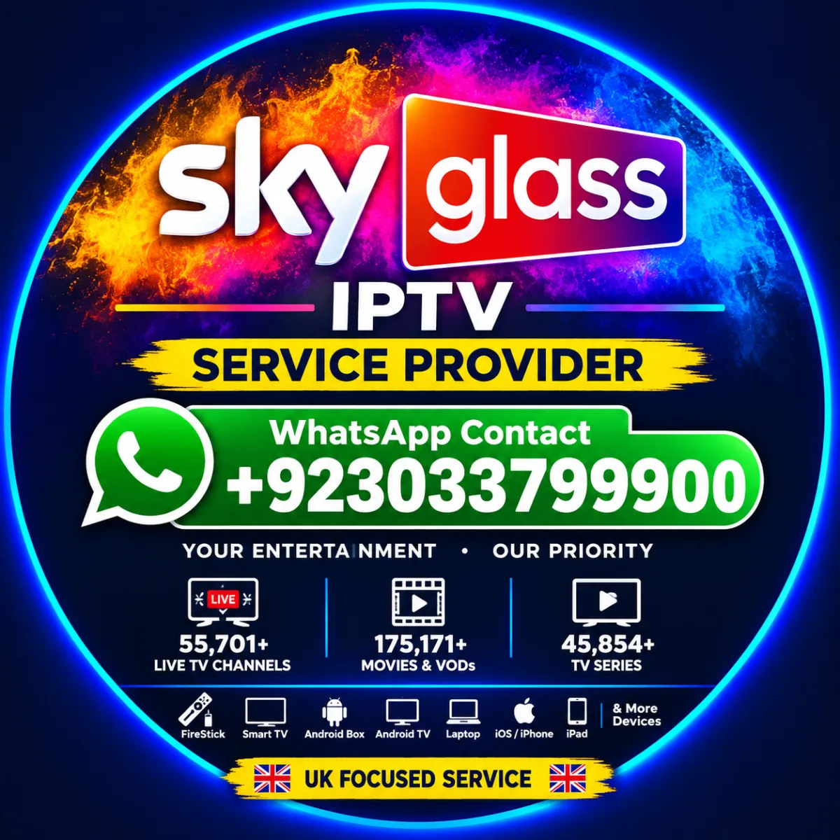 sky glass iptv Service Subscription United Kingdom