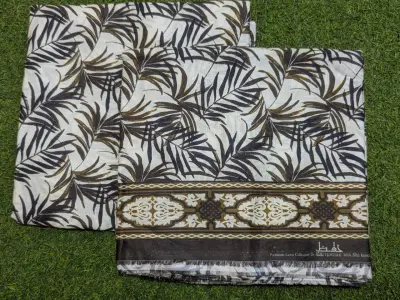 Original Lawn 2 Piece Suit by Hafiz Textile - Wholesale Rate On 5 Suits - photo 2