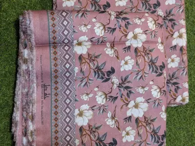 Original Lawn 2 Piece Suit by Hafiz Textile - Wholesale Rate On 5 Suits - photo 3