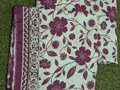 Original Lawn 2 Piece Suit by Hafiz Textile - Wholesale Rate On 5 Suits - photo 4