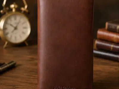 Premium Genuine Leather Long Wallet – HAU Traders - photo 4