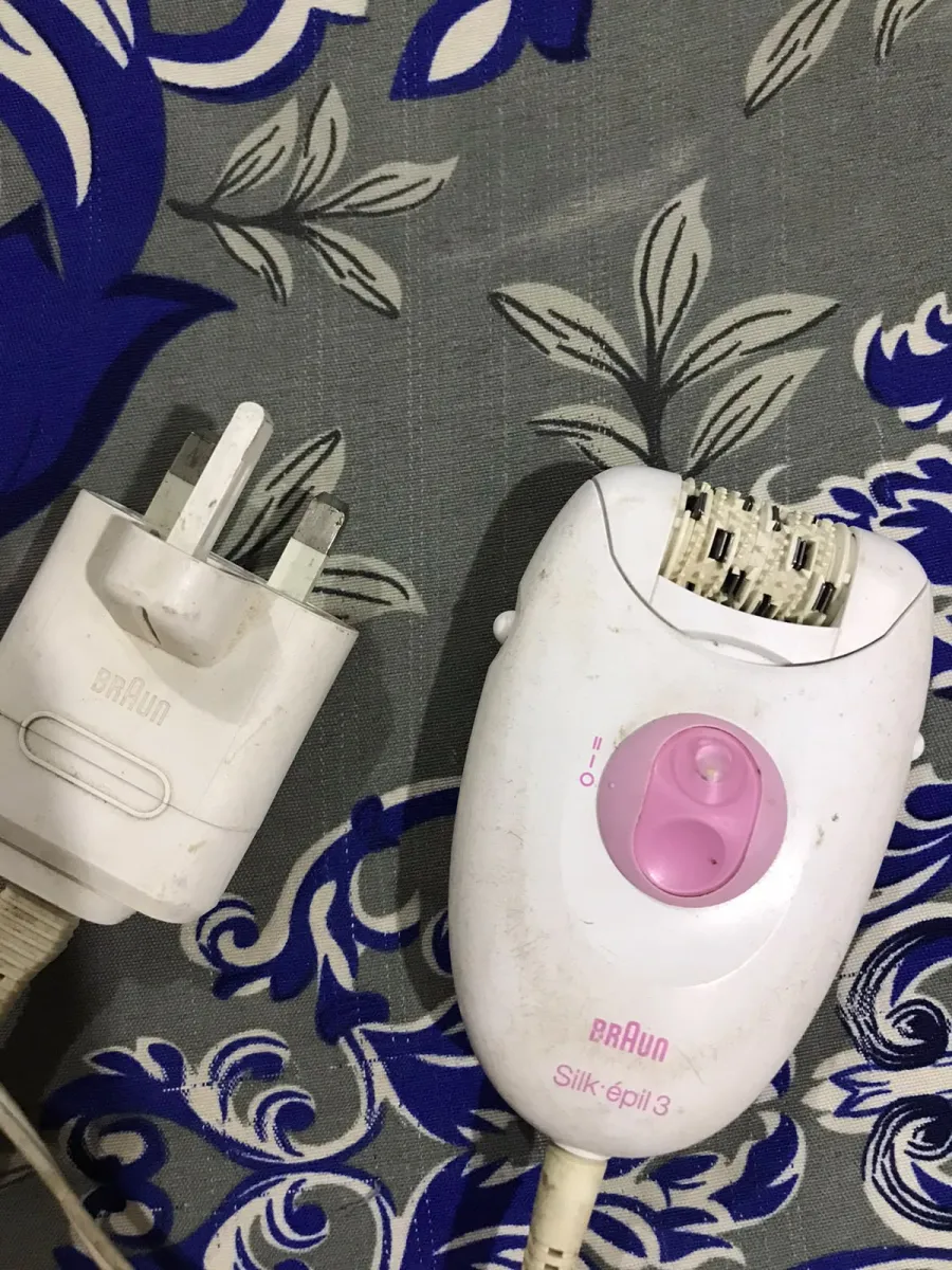 Braun Hair removing machine silk apil 3