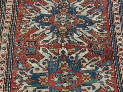 Kazak hand rug qntique - photo 3