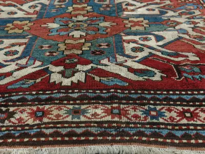 Kazak hand rug qntique - photo 6