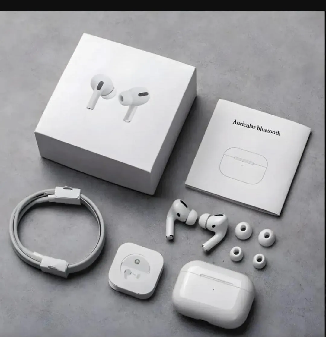 AirPods Pro Wireless Earbuds with Active Noise Cancellation & Fast Charging