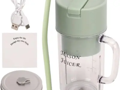 Mini USB Rechargeable Juicer Blender for Home & Office - photo 3