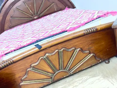 Double bed set with mattress  - photo 2
