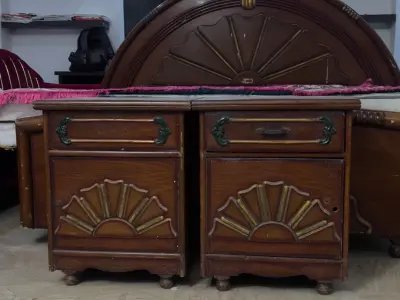 Double bed set with mattress  - photo 3