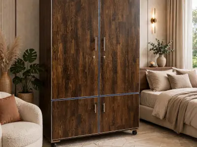 2 Doors Wardrobe - photo 1