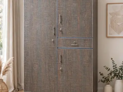 Stylish 2 Doors Wardrobe - photo 1
