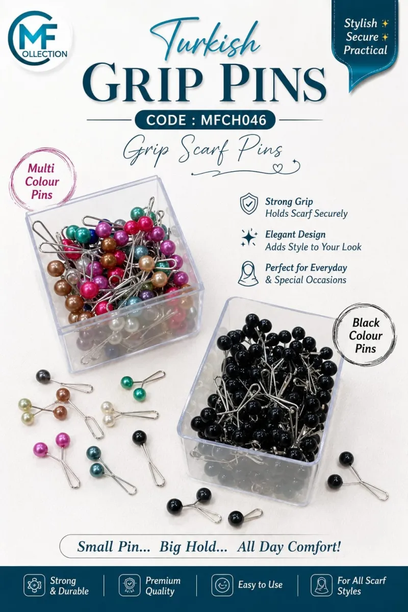 Turkish Grip Scarf Pins
