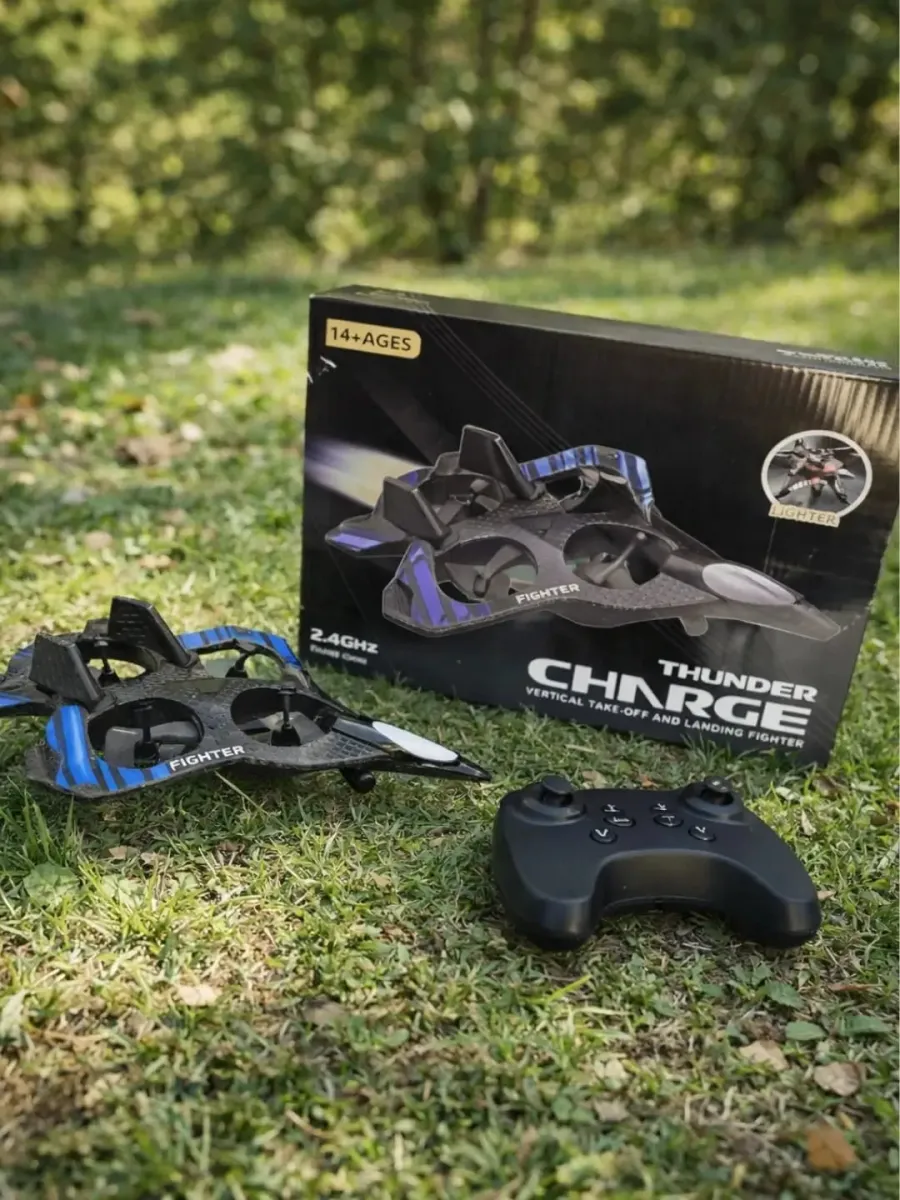 Thunder Charge RC Fighter Jet – 2.4G Remote Control Toy