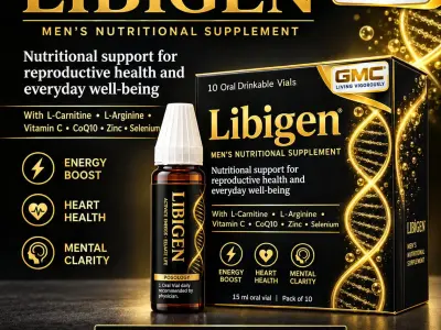 LIBIGEN Men's Health Food Supplement | Advanced Nutritional Vials