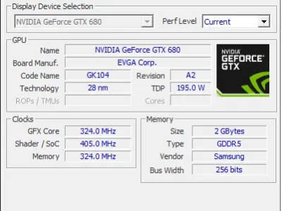 GTX 680 GDDR5 256-BIT - photo 2