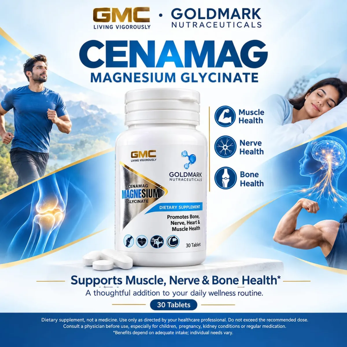 GMC:- MAGNESIUM GLYCENATE