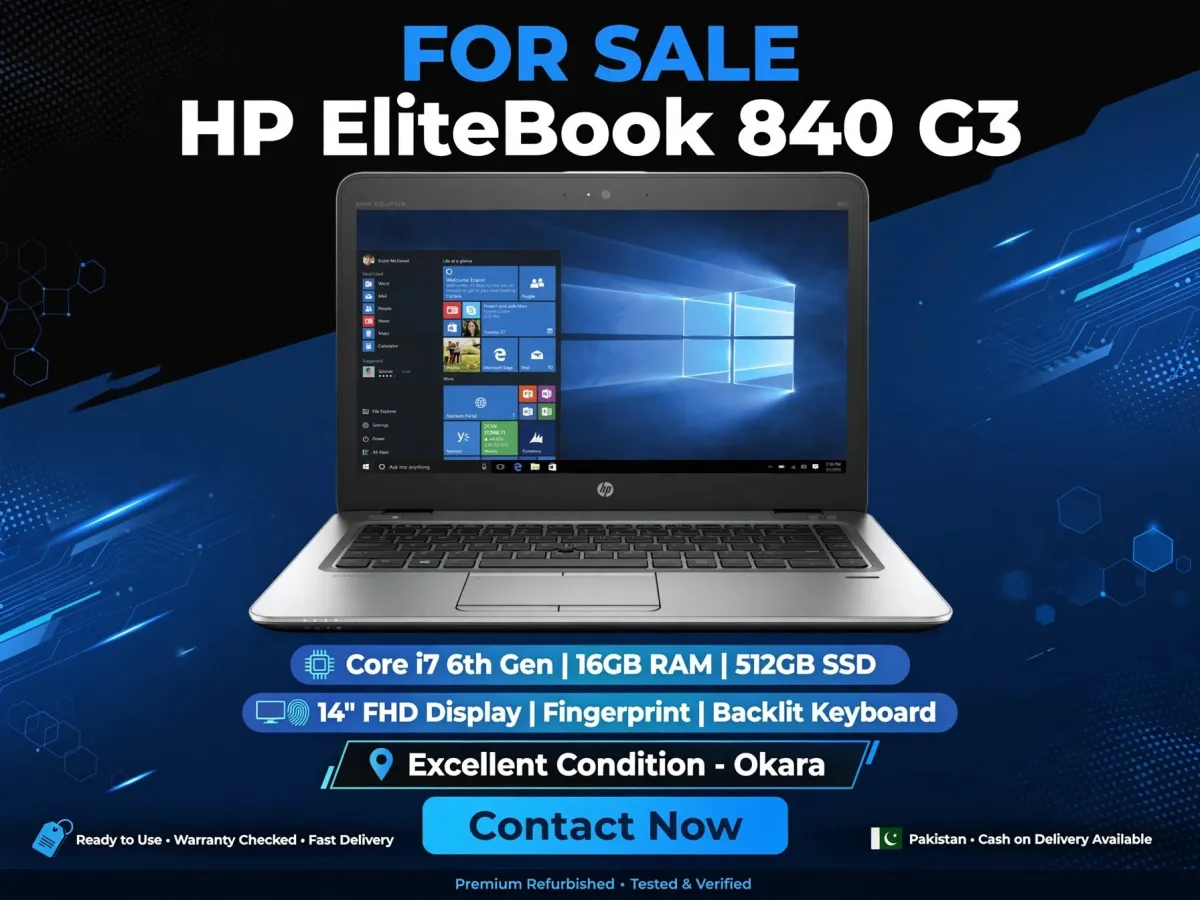 Hp i7 6th 16/512