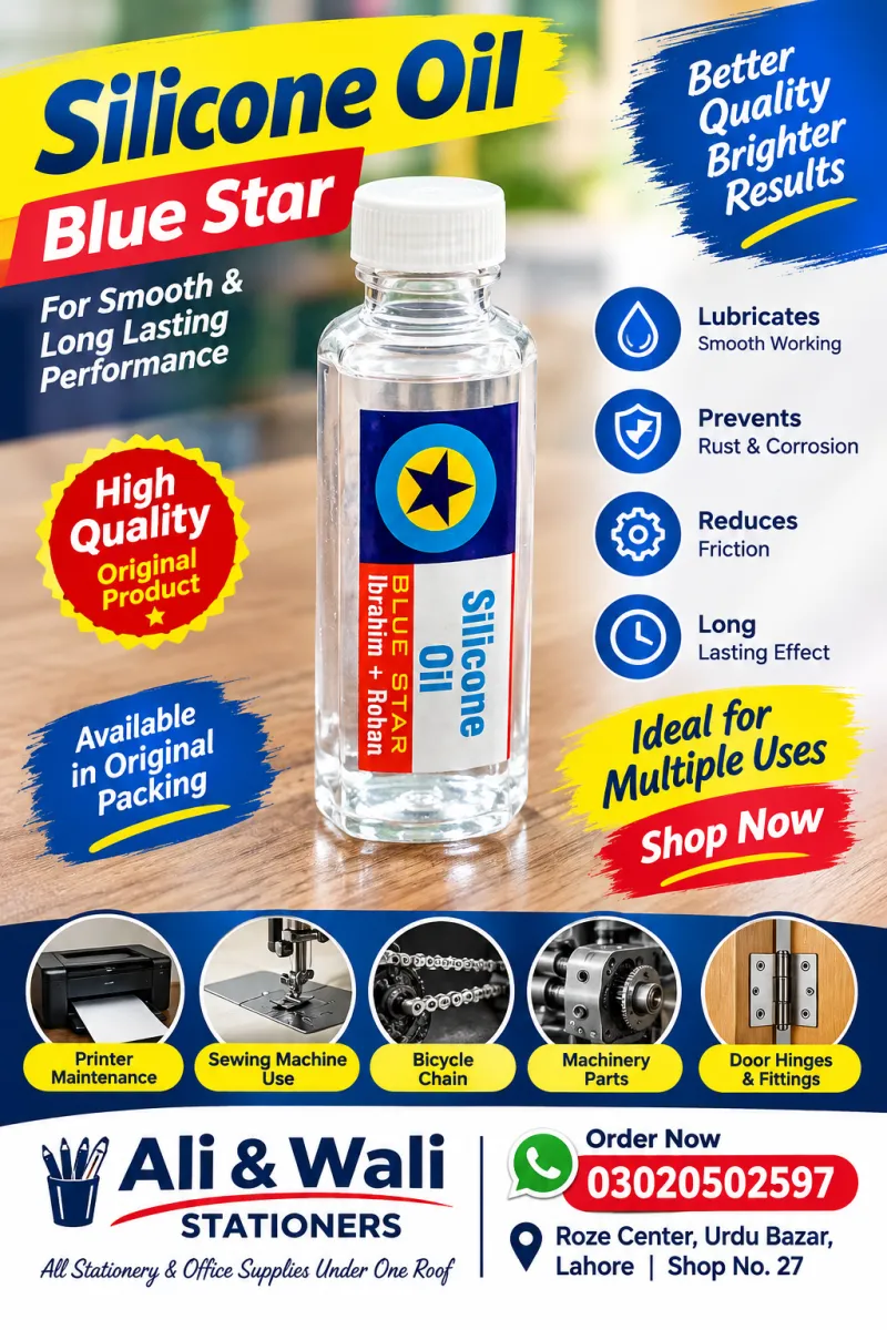 High-Quality Silicone Oil in Original Packaging | Tools & DIY