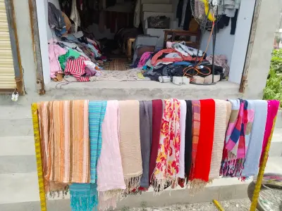 Used Clothing Shop Setup with Stock and Fixtures - photo 2
