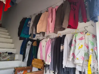 Used Clothing Shop Setup with Stock and Fixtures - photo 4