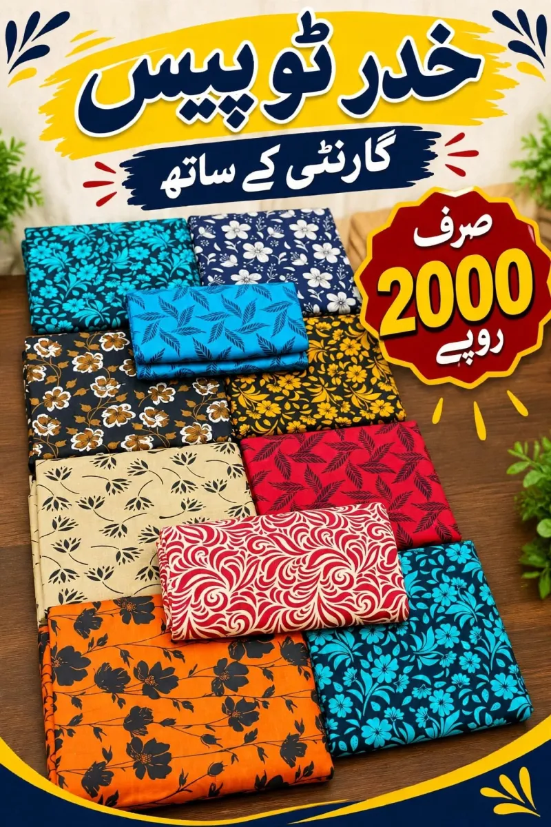 Khaddar 2 Piece Suit  Winter Collection With Guarantee