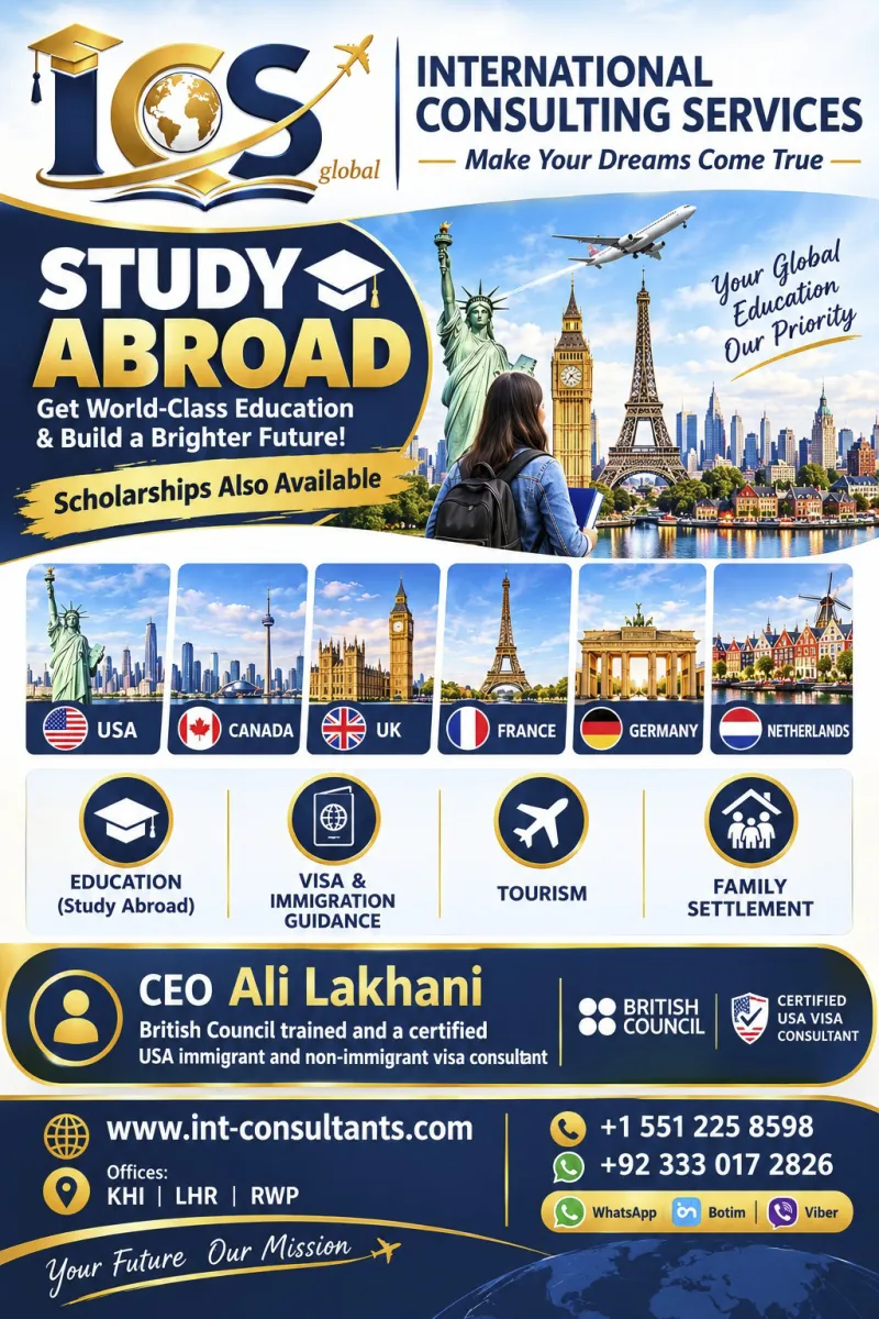 ICS Global Study Abroad and Visa Consultancy Services Worldwide
