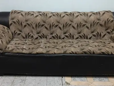 Black Brown 7 Seater Sofa Set - photo 10