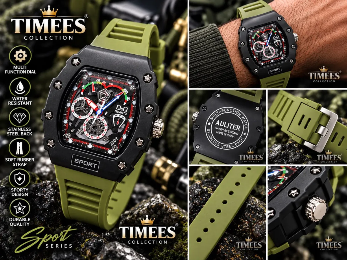 Sports men's watches premium quality water resistant