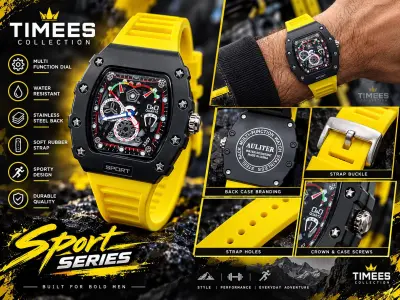 Sports men's watches premium quality water resistant - photo 3