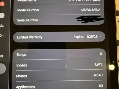 iPad Pro M5 11 inch 256GB WIFI - photo 9