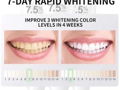 Nano-Hydroxyapatite Toothpaste 75% Whitening Cream - photo 3