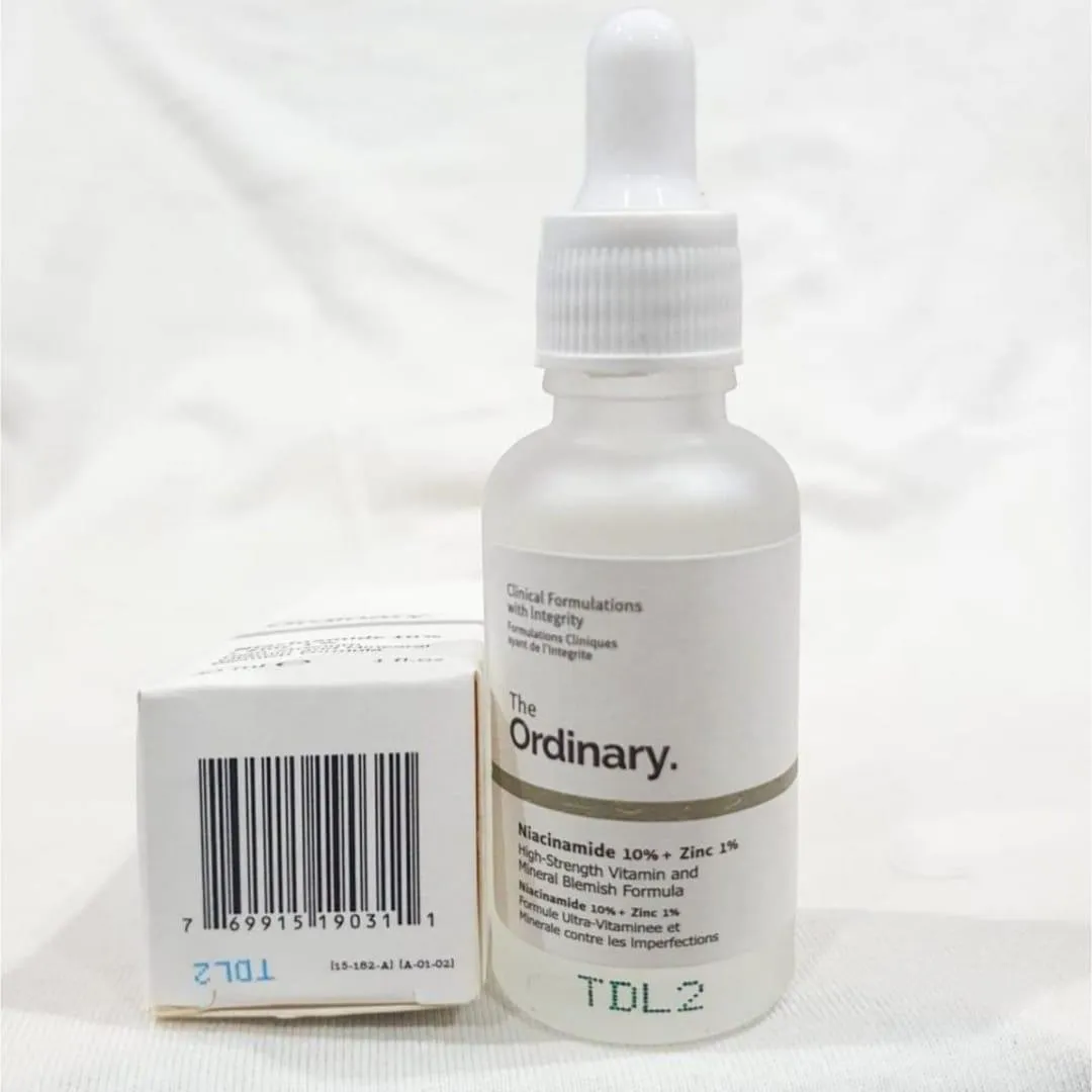Anti-Acne Serum 10% Niacinamide Glass Bottle 30ml