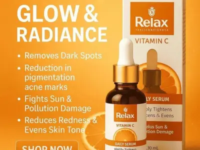 Relax Vitamin C Daily Serum 30ml Anti-Aging & Dark Spot Reduction - photo 2