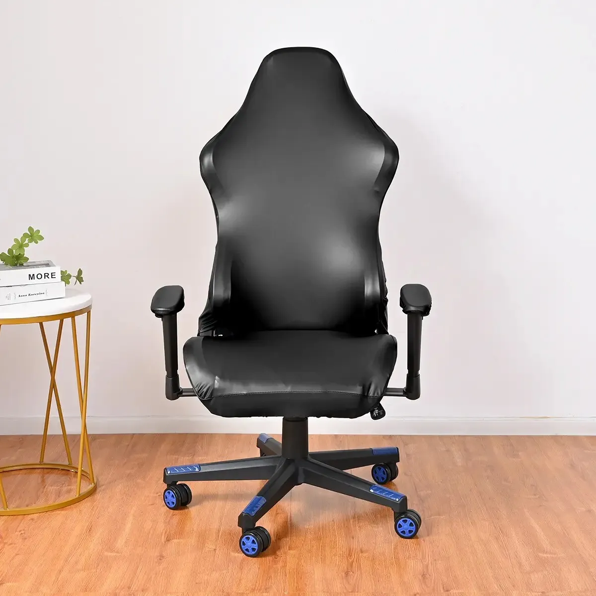 Cross-Border Gaming Chair Cover Black Waterproof Swivel