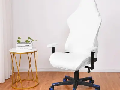 Cross-Border Gaming Chair Cover Black Waterproof Swivel - photo 3