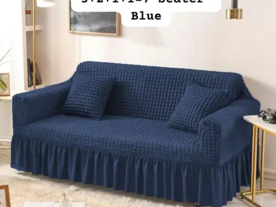 : 7-Seater Bubble Textured Sofa - photo 3