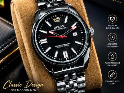 One Watch. Every Occasion. RELOX Steel Classic. - photo 2