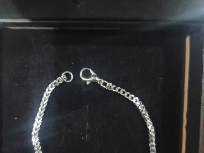 Bracelet for men. Stainless steel. 7.5 inch. With magnet box. - photo 1
