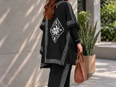 3 pic winter dress black - photo 3