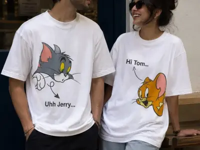 Custom Couple T-Shirts Only You Eyes Print With Name Date - photo 2