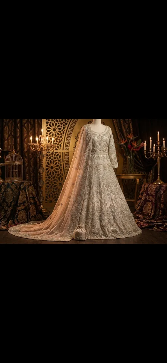 Premium Bridal Wedding Lehenga | Luxury Bridal Dress | Heavy Handwork