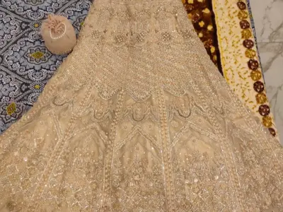 Premium Bridal Wedding Lehenga | Luxury Bridal Dress | Heavy Handwork - photo 2