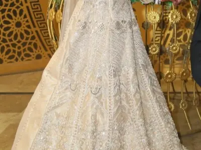 Premium Bridal Wedding Lehenga | Luxury Bridal Dress | Heavy Handwork - photo 4