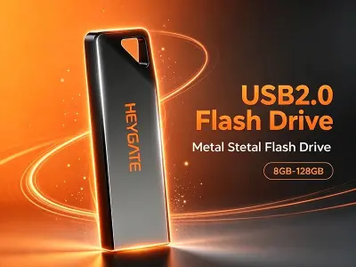 HEYGATE 128GB USB 2.0 Thumb Drive Fast Plug & Play Memory Stick for Windows,Mac,linux