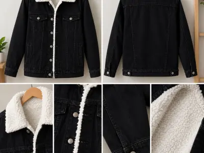 Men denimn jecket - photo 1